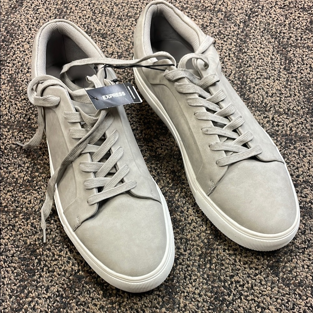 Express Men's Light Gray Casual Sneakers